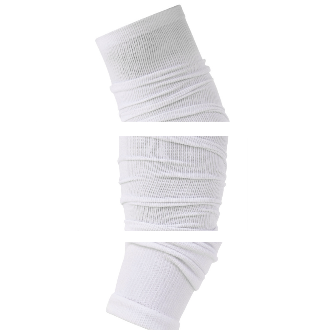 Athletic Calf Sleeves (White) 2