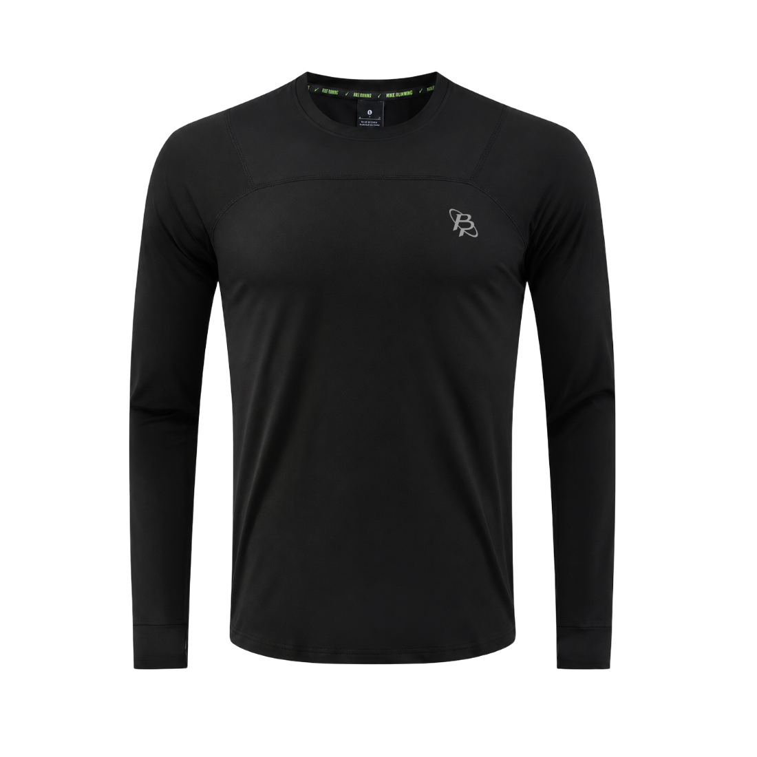 Running Long Sleeve Top (Black) 2